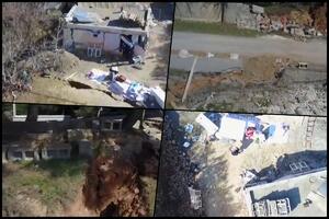 APOKALIPSA U TURSKOJ: Zemljotres selo podelio na dva dela! Nestvarni snimci iz drona, SVUDA RUŠEVINE (VIDEO)