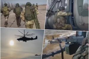 BORBENO TRAGANJE I SPASAVANJE U RUSKO-UKRAJINSKOM RATU: Helikopterski rat, rusko iskustvo! VIDEO