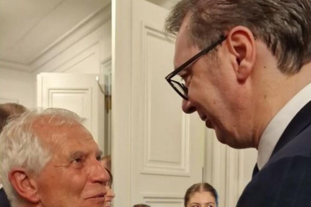 NASTAVAK BORBE ZA OČUVANJE MIRA I STABILNOSTI CELOG ZAPADNOG BALKANA: Predsednik Vučić se sreo sa Boreljom u Minhenu (FOTO)