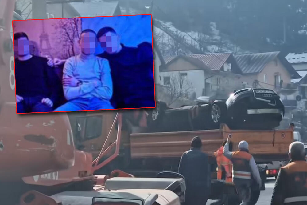 IZVUČEN AUTOMOBIL U KOM SU POGINULI MALOLETNICI: Jezive scene sa mesta nesreće u Crnoj Gori, ugašena TRI MLADA ŽIVOTA (VIDEO)