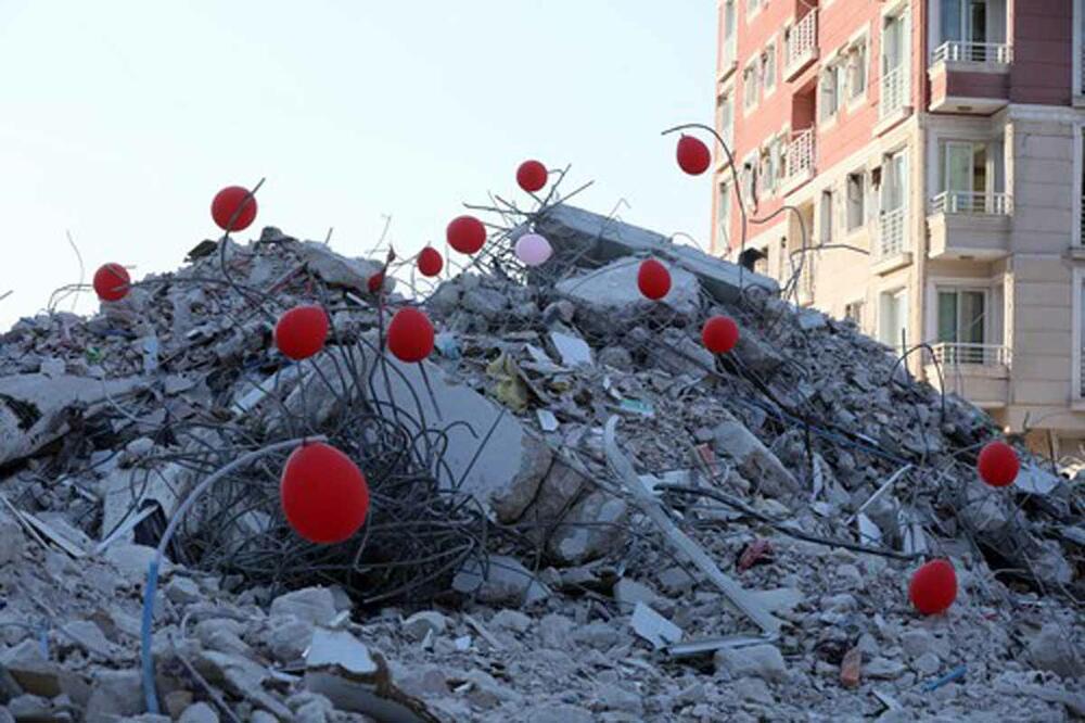 Turska, zemljotres, baloni
