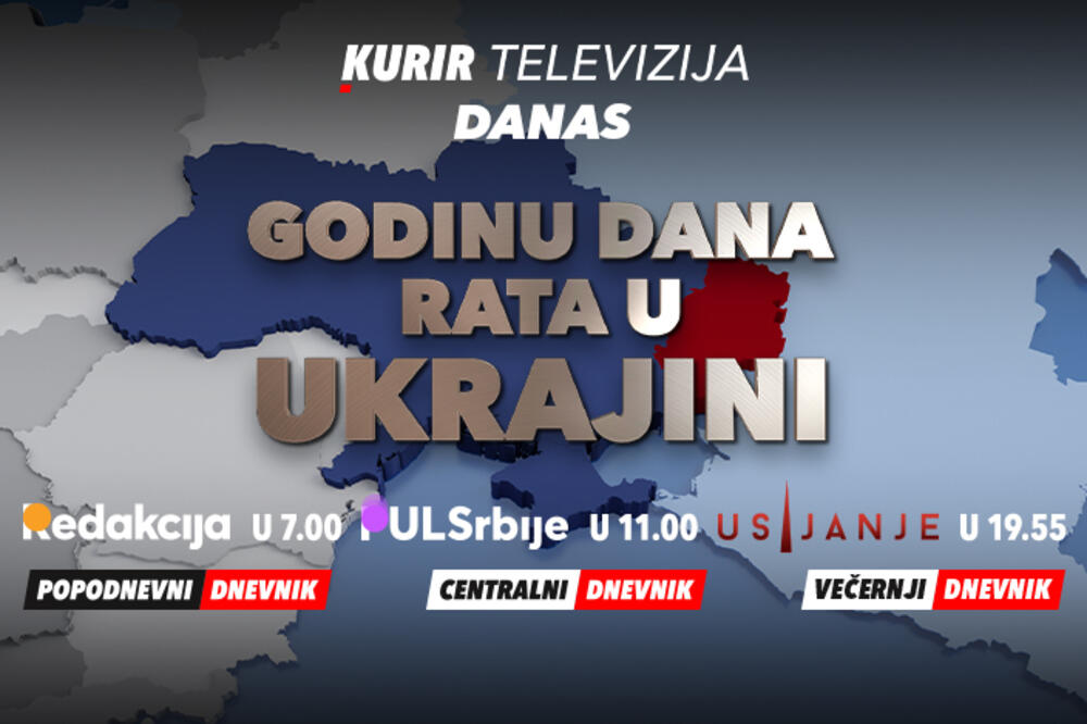 GODINU DANA OD POČETKA RATA U UKRAJINI: Ne propustite specijal Kurir televizije povodom godišnjice rusko-ukrajinskog sukoba