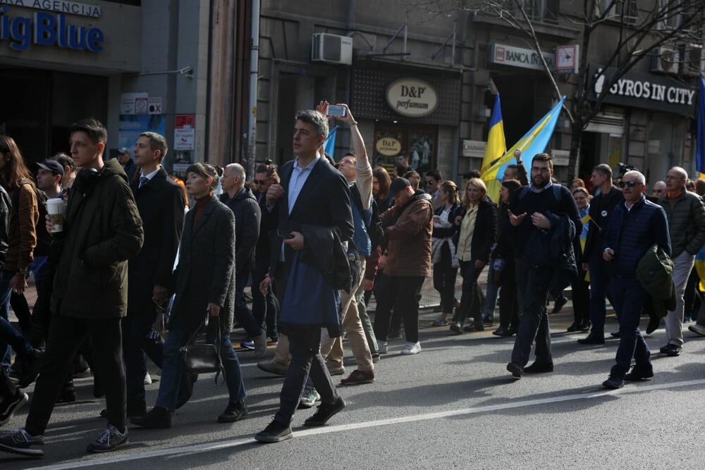 podrška Ukrajini, šetnja