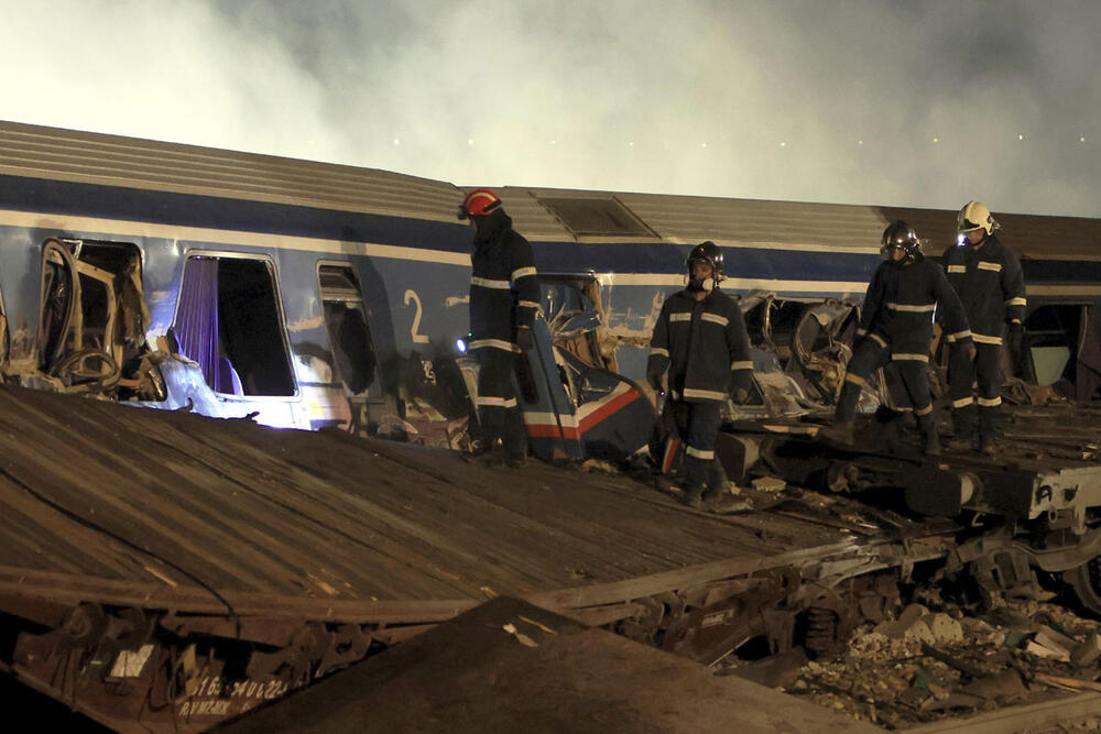 Grčka, voz, Nesreća