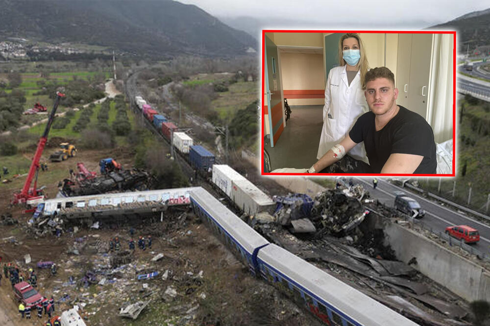 HEROJ IZ VOZA SMRTI U GRČKOJ Mladić (20) razbio prozor zapaljenog vagona i SPASIO desetine ljude, ali jedna stvar je posebno ČUDNA