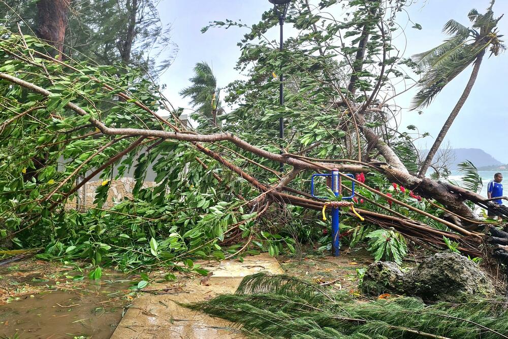 Vanuatu, ostrvo, ciklon