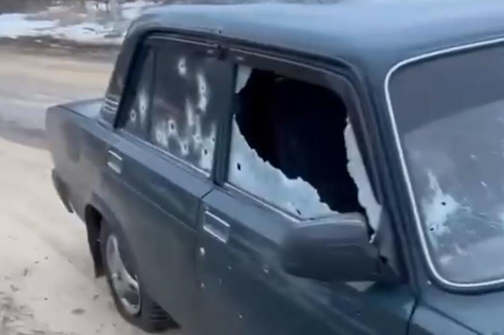 IZREŠETANI AUTOMOBILI, UBIJENI VOZAČI: FSB objavio snimak iz sela u koje su upali diverzanata iz Ukrajine (UZNEMIRUJUĆI VIDEO)