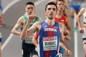 SAD - PO MEDALJU! Elzan Bibić pobedom u kvalifikacijama do finala na 3.000 metara na EP u Istanbulu