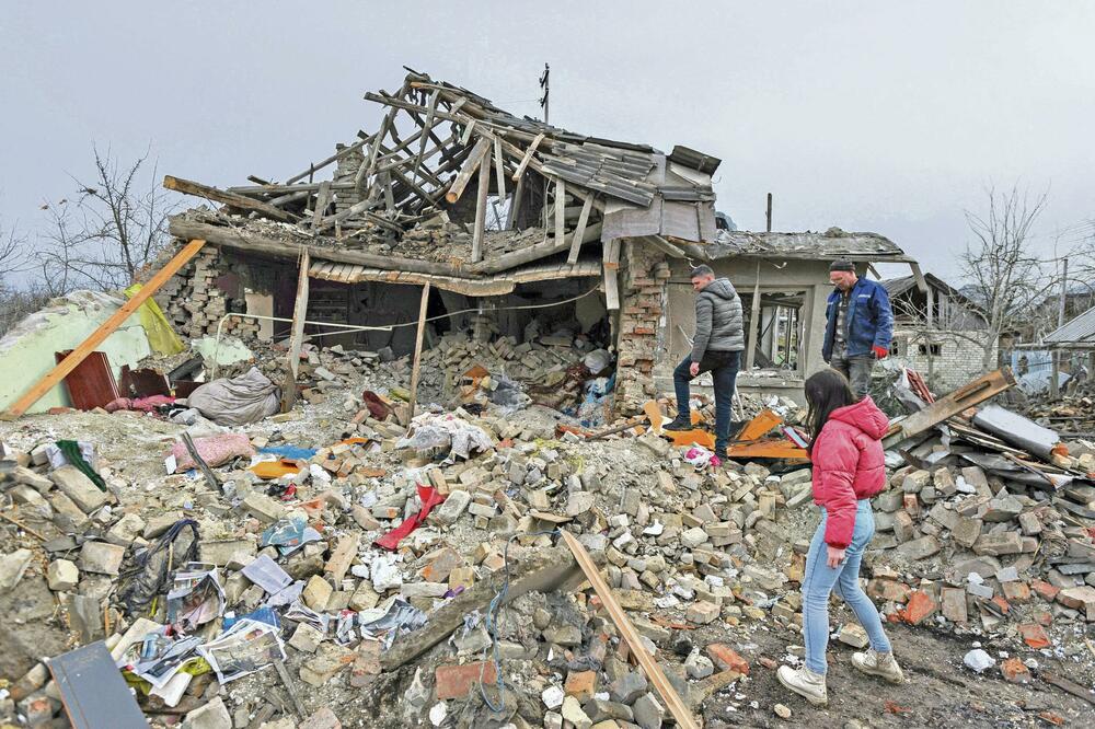 Ruševine, nuklearni napad, Ukrajina