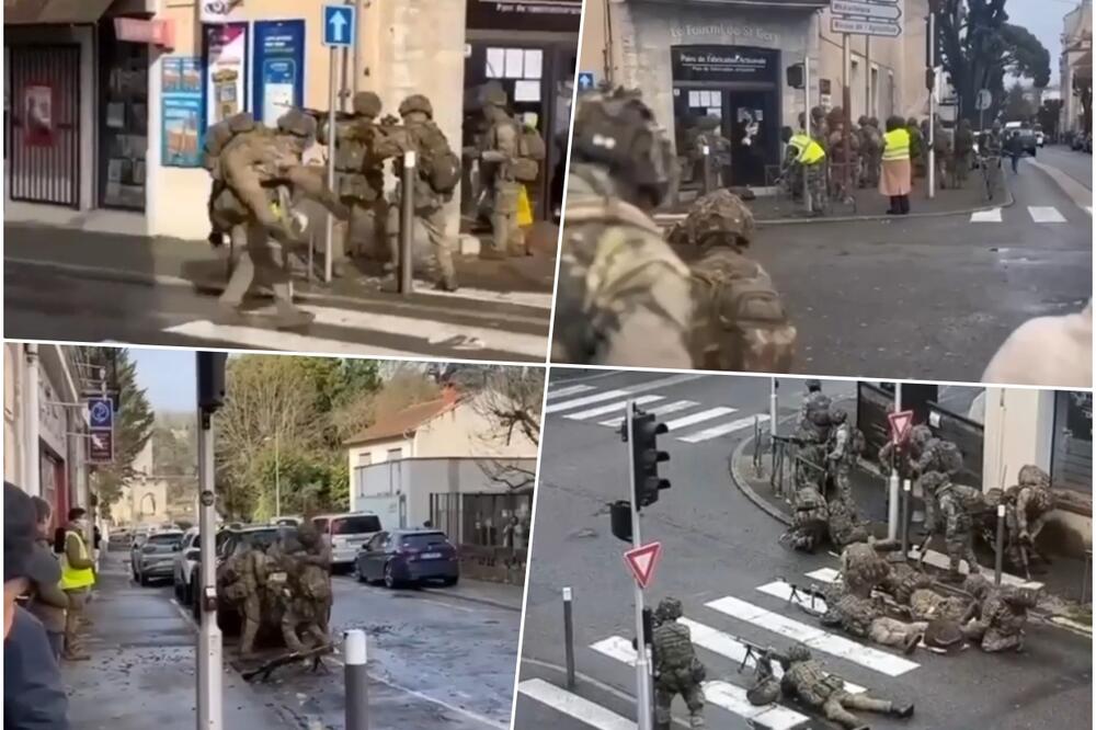 OPERACIJA ORION 23: Francuski vojnici izveli desant na plažu! Vojska preplavila grad Frontigan usledila pucnjava po ulicama! VIDEO
