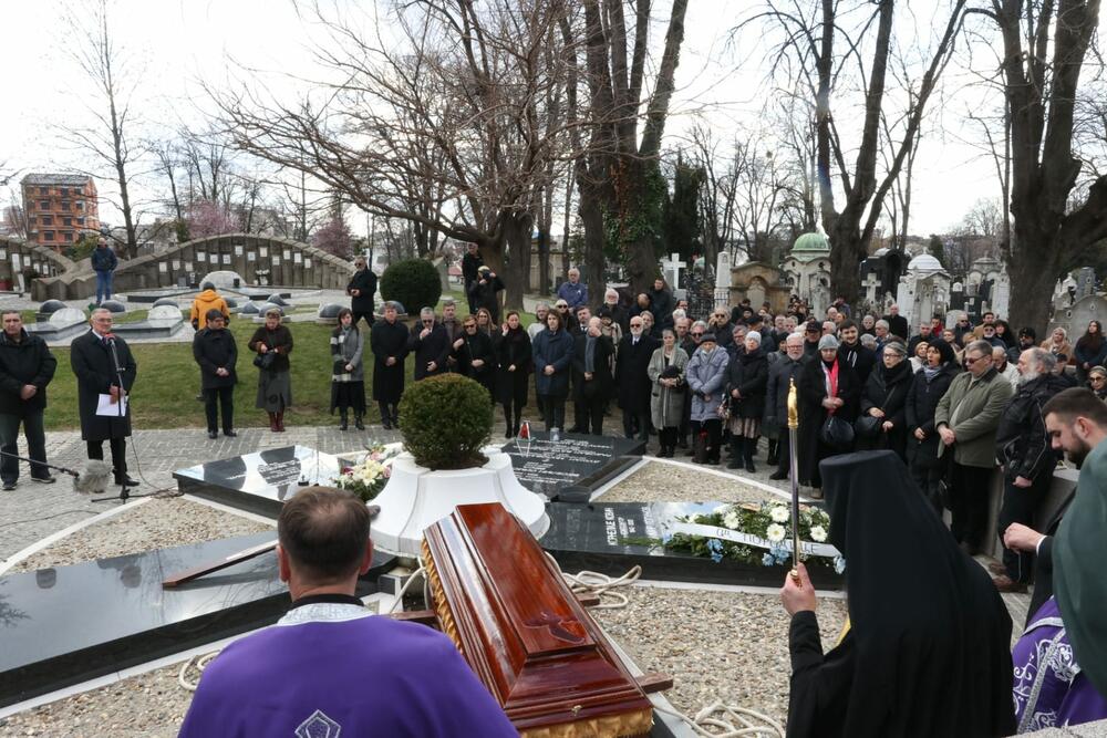 Dragoslav Mihailović, sahrana