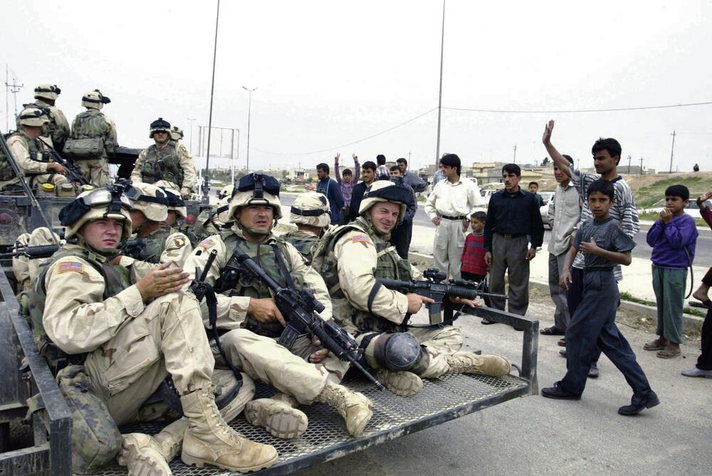 Irak, rat u Iraku, Sadam Husein