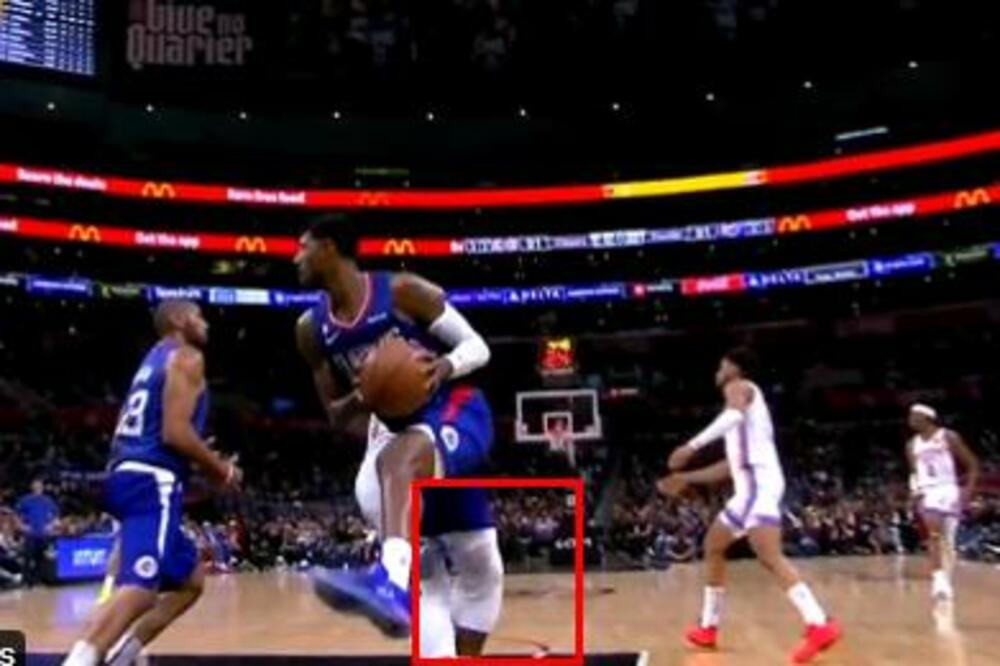 HOROR POVREDA SRPSKOG ZETA! Stravičan prizor na meču: NBA superstar se PREVIJAO OD BOLOVA, izneli ga sa terena! (VIDEO)