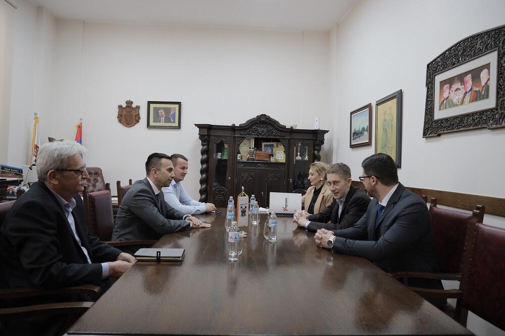Ministar Martinović sa saradnicima u razgovoru sa rukovodstvom opštine Mionica