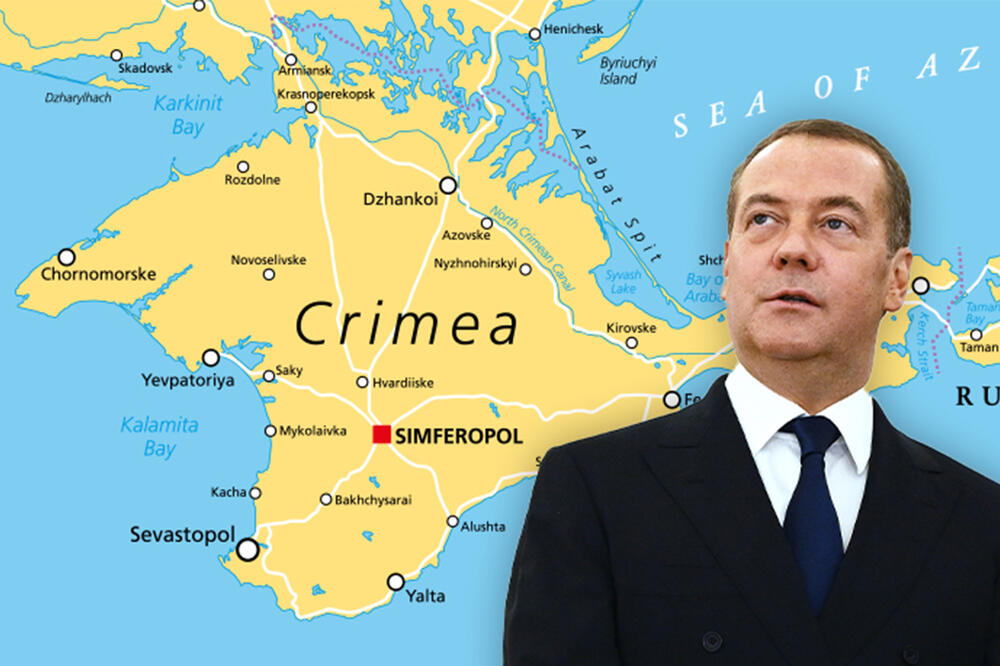 MEDVEDEV: Svaki pokušaj Ukrajine da zauzme Krim biće osnova da upotrebimo bilo koje oružje protiv njih, DA ZAUZMEMO KIJEV I LAVOV!
