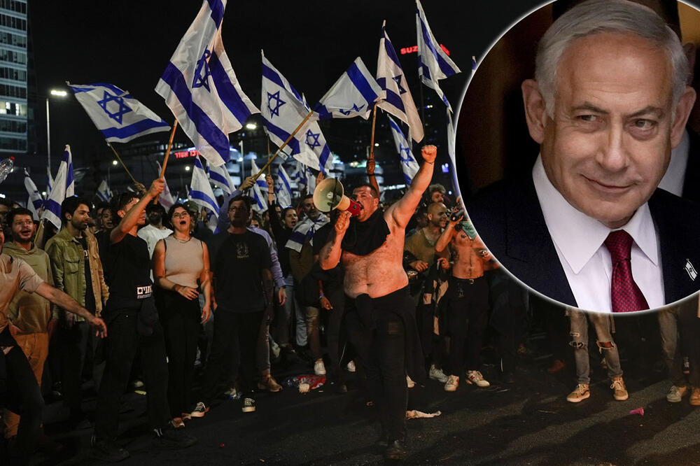 DA LI JE IZRAEL NA IVICI GRAĐANSKOG RATA: Kako je Benjamin Netanjahu jednim potezom izazvao haos na ulicama Tel Aviva