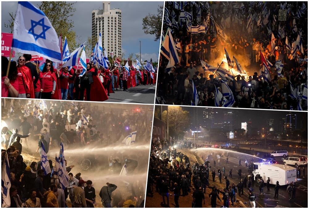 Izrael, demonstracije, protesti, Benjamin Netanijahu