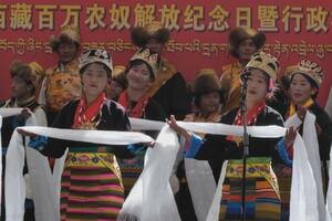Na Tibetu proslavljena 64. godišnjica Dana emancipacije kmetova