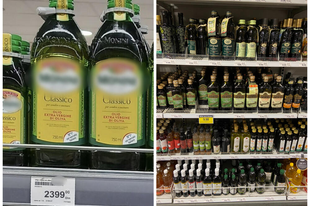 ZA TE PARE ODEM DO GRČKE, NATOČIM BALON OD 5L I VRATIM SE! Cena maslinovog ulja u srpskom marketu RAZBESNELA SVE (FOTO)