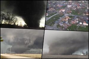 UŽAS U AMERICI: Snimao oluju iz blizine, a tornado se naglo pokrenuo ka njemu IMAO VREMENA SAMO DA POZOVE BOGA UPOMOĆ (VIDEO)