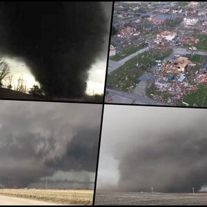 UŽAS U AMERICI: Snimao oluju iz blizine, a tornado se naglo pokrenuo ka