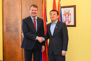 Mirović se sastao sa direktorom kineske kompanije CRBC Srbija