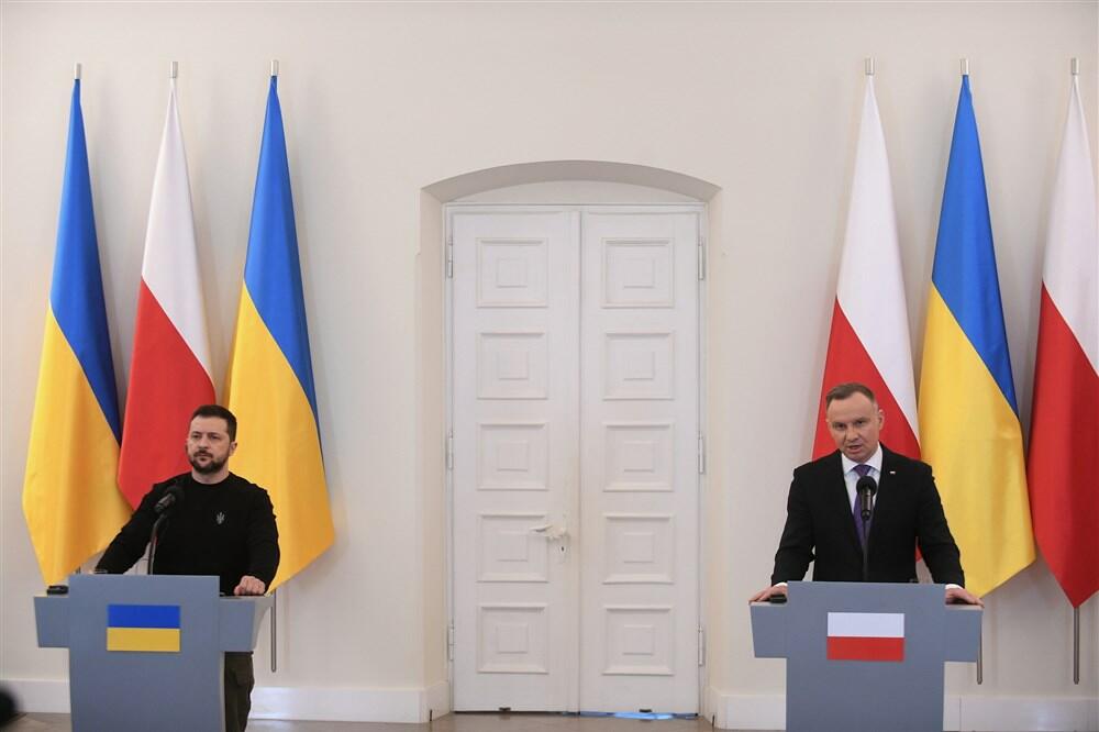 ČVRSTO JEDINSTVO POLJSKE I UKRAJINE Zelenski i Duda iz Varšave poručili: Ne sme biti nikakvih kompromisa sa Rusijom