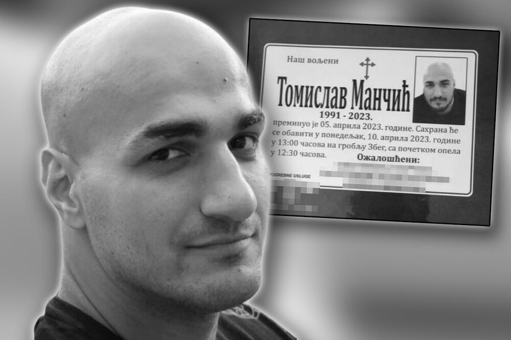 PORODICA FITNES TRENERA IZ KRNJAČE SE PONOVO OGLASILA: Evo gde će počivati Tomislav, prijatelji se opraštaju POTRESNIM REČIMA