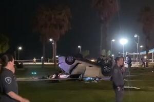 TERORISTIČKI NAPAD U TEL AVIVU: Automobilom se zaleteo među ljude u parku, stradala najmanje jedna osoba NAPADAČ UBIJEN (VIDEO)