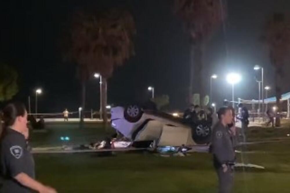 TERORISTIČKI NAPAD U TEL AVIVU: Automobilom se zaleteo među ljude u parku, stradala najmanje jedna osoba NAPADAČ UBIJEN (VIDEO)