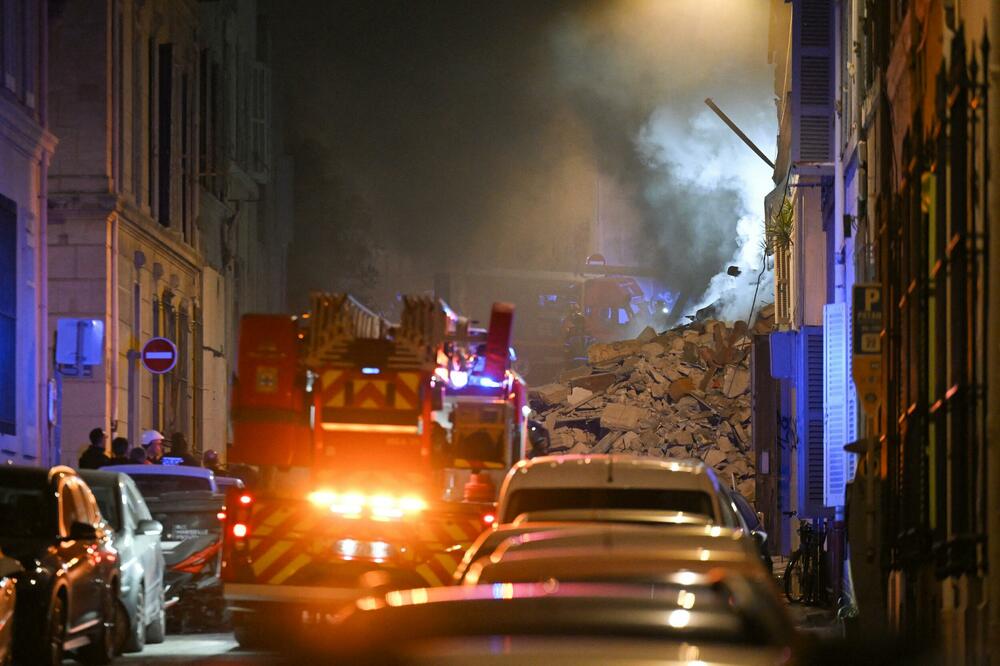 Francuska, urušena zgrada, Marsej