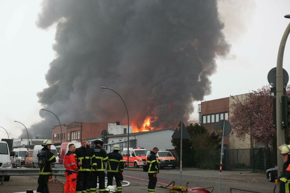 požar, Hamburg