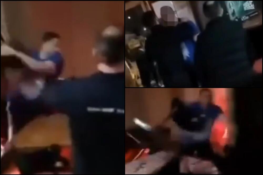 JEZIV SNIMAK KAFANSKE TUČE U MOKRINU! Brutalno tukli mladića čim su stigli, lomili mu stolice od glavu, lekari mu se BORE ZA ŽIVOT