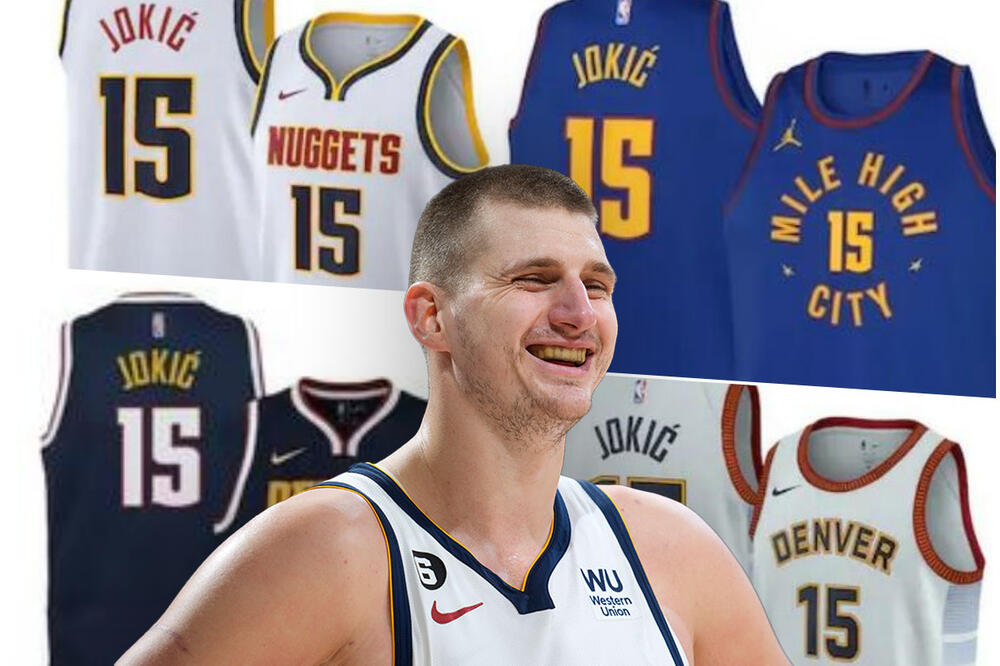 NIKOLA JOKIĆ JEDAN OD NAJPRODAVANIJIH U NBA LIGI: Dres srpskog košarkaša sve traženiji u Americi, ali i celom svetu!