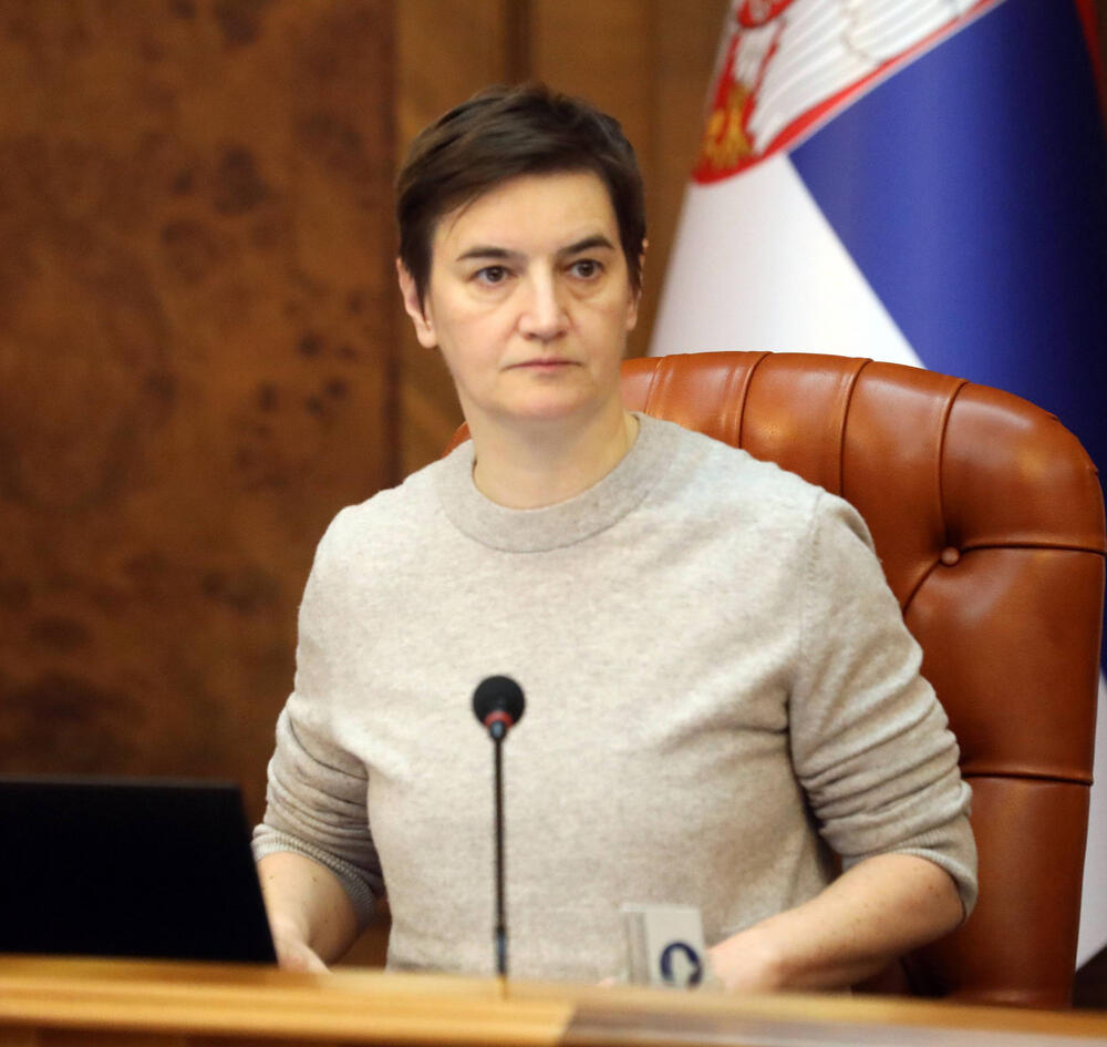 Ana Brnabić, Sednica Vlade