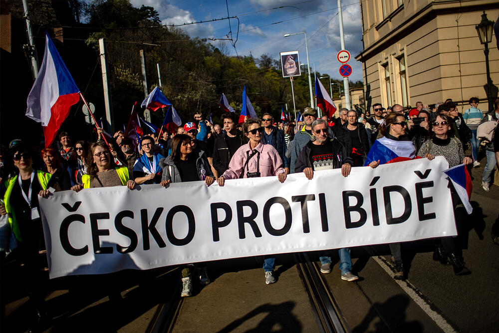 Češka, protest, protesti