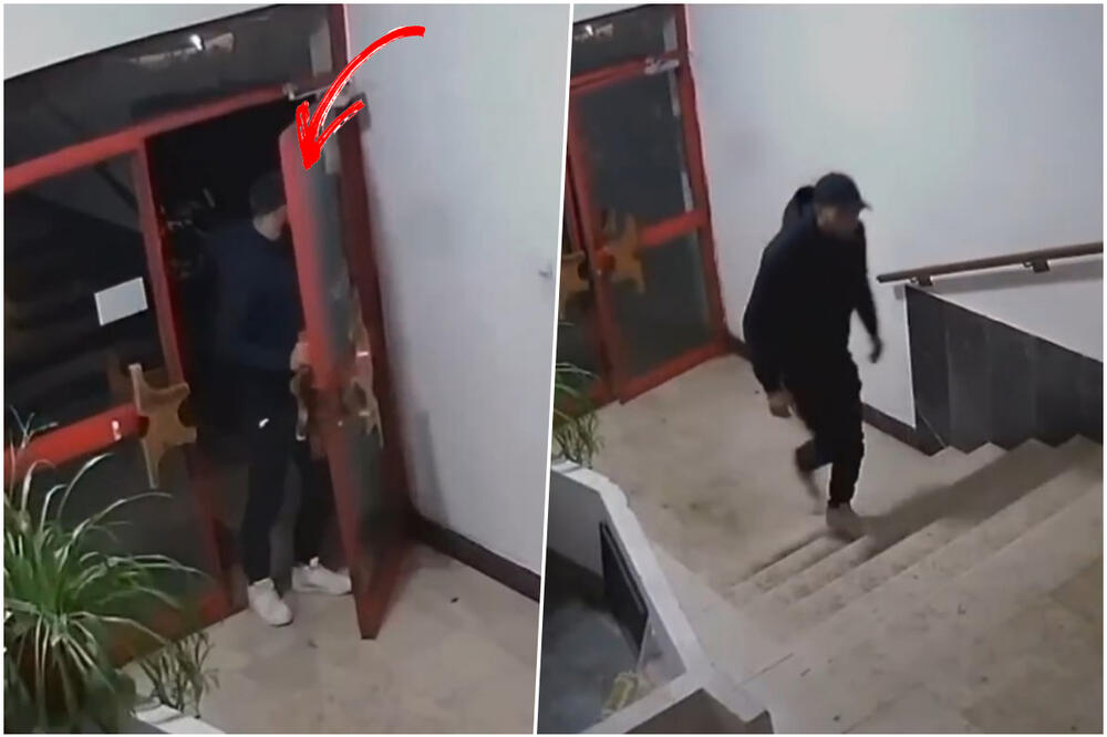 SNIMLJENA JEZIVA SCENA U BEOGRADU: Nepoznati muškarac ušao u zgradu, a zbog ONOG ŠTO JE UNUTRA RADIO stanari u šoku (VIDEO)