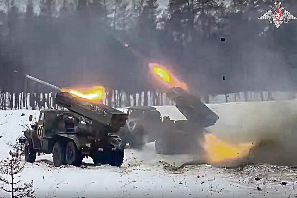 Razaranje: Ruski višecevni raketni bacači