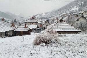 ŠTA SE DEŠAVA S VREMENOM U SRBIJI?! Ovde veje ko da je januar, jutros ustali a cvetne livade prekrio sneg! Kažu, to je dobar znak