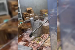 KASNILA MU PLATA MESEC DANA, PA USLEDILA SUROVA OSVETA POSLODAVCU: Evo šta je ostalo od restorana nakon pobesnelog radnika (VIDEO)