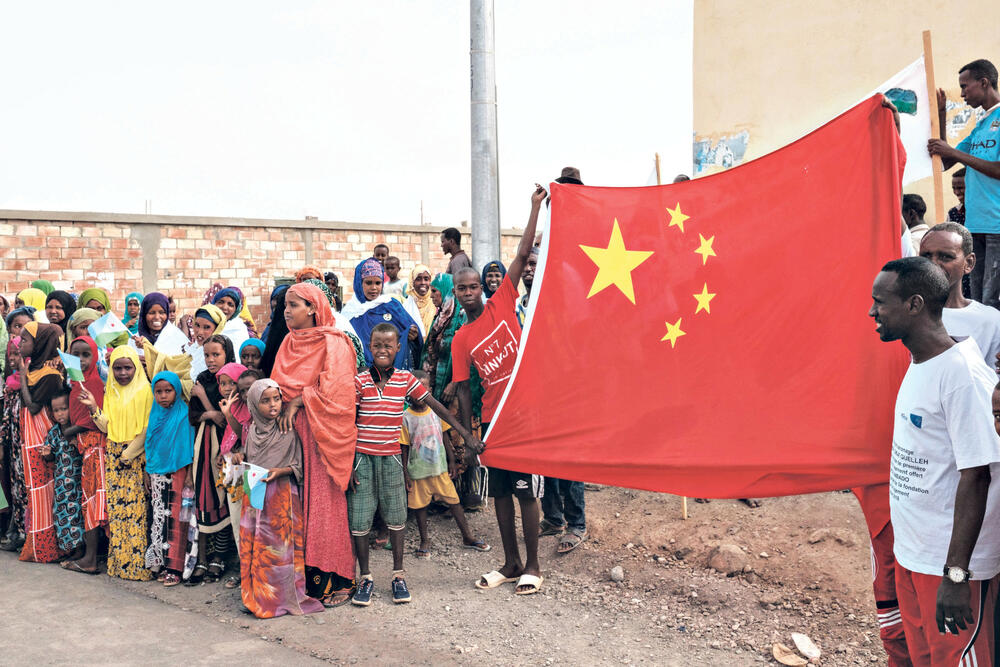 Doček kineske delegacije u Džibutiju