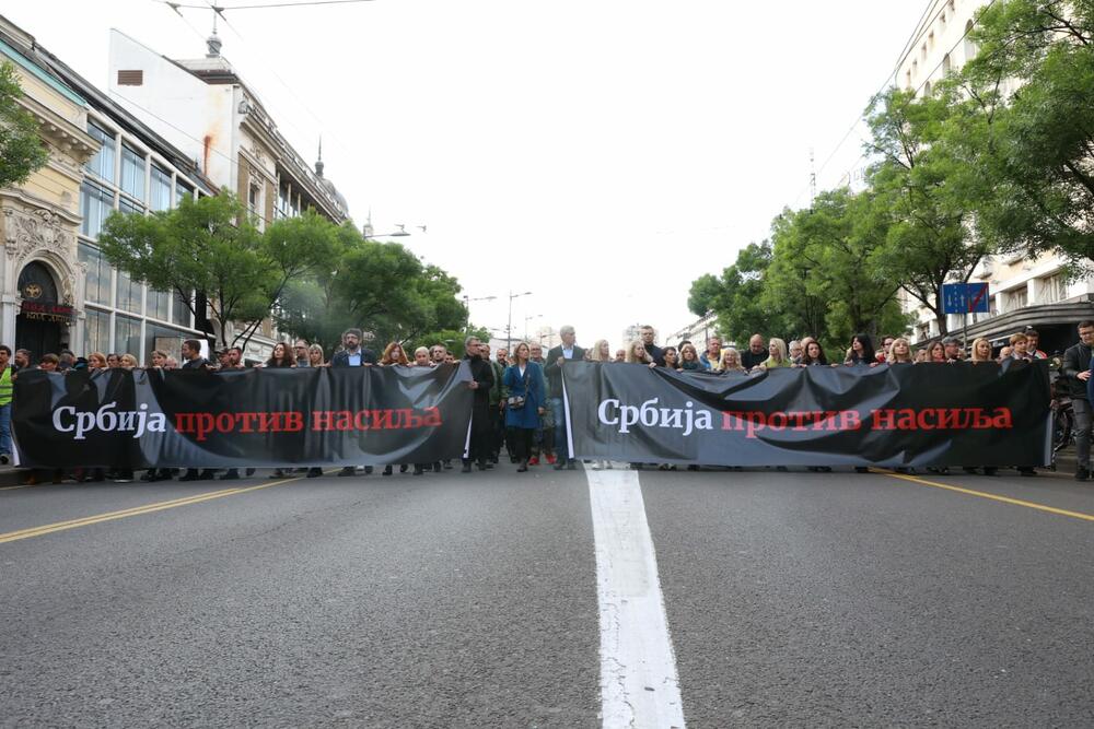 protesti, protest, protest ispred skupštine Srbije