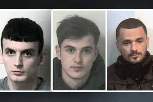 TROJICA ALBANACA POBEGLA U POBUNI U IMIGRACIONOM CENTRU U BRITANIJI: Policija objavila slike, sumnja se da su ozbiljni kriminalci