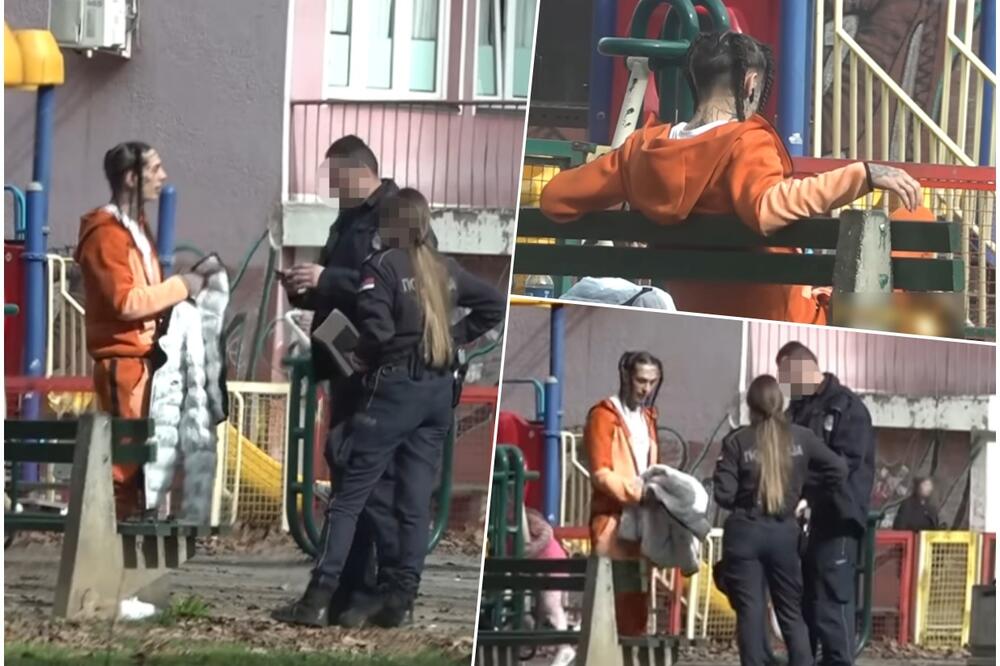 BIVŠEG ZADRUGARA PRESRELA POLICIJA! Frana PROVERAVALI u parku za decu, a njegova reakcija je NEVEROVATNA