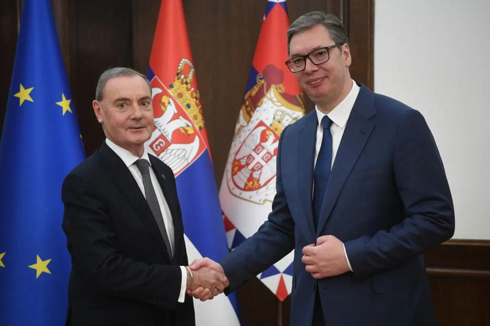 PREDSEDNIK VUČIĆ SA SPECIJALNIM IZASLANIKOM EU ZA PRIMENU SANKCIJA: Ponovio sam da je Srbija posvećena saradnji sa EU