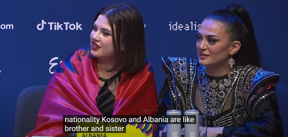 Evrovizija 2023, Albanija, Albina i Familja Kelmendi