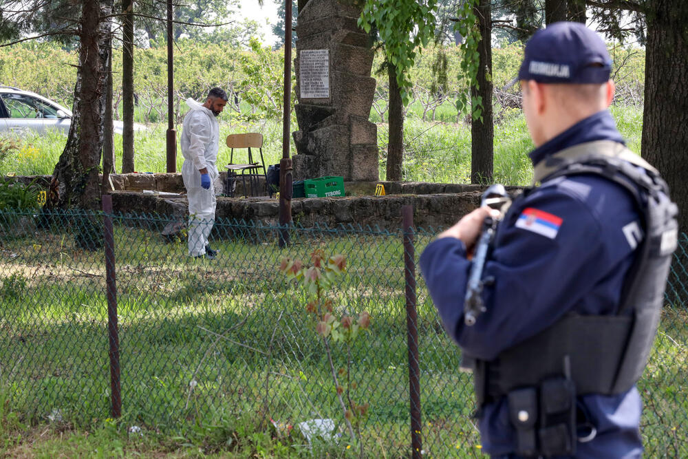 policija blokirala prilaz dok je vršen uviđaj