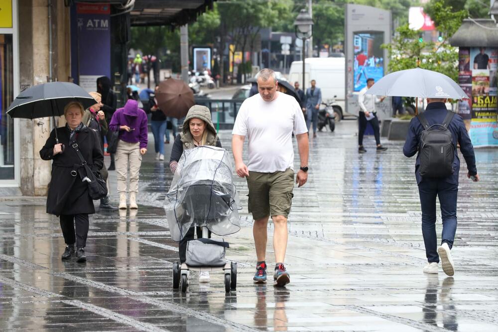 kiša, pljuskovi, promenljivo vreme