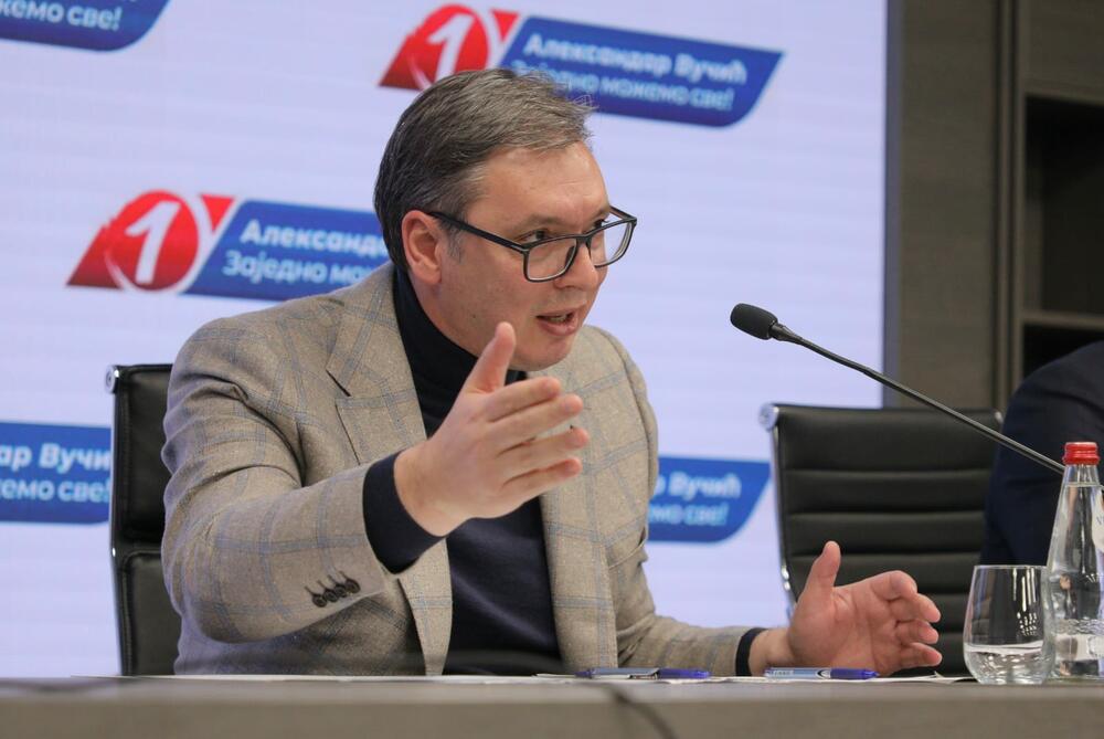 Aleksandar Vučić, sednica SNS