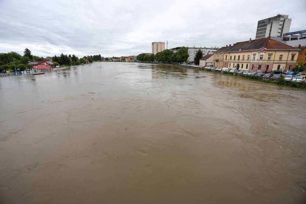 Hrvatska, Karlovac, poplava